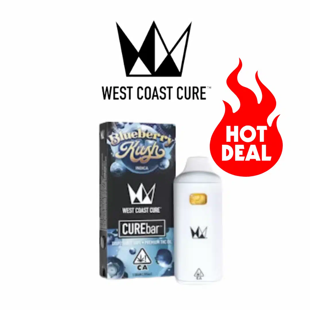 "Save 20% on West Coast Cure Vape and Prerolls with Sacramento Weed Delivery