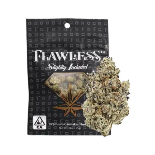 Flawless Gaslit Grape 7g Premium Indoor Smalls Flower, potent indica strain available for delivery in Sacramento via Cannagram.