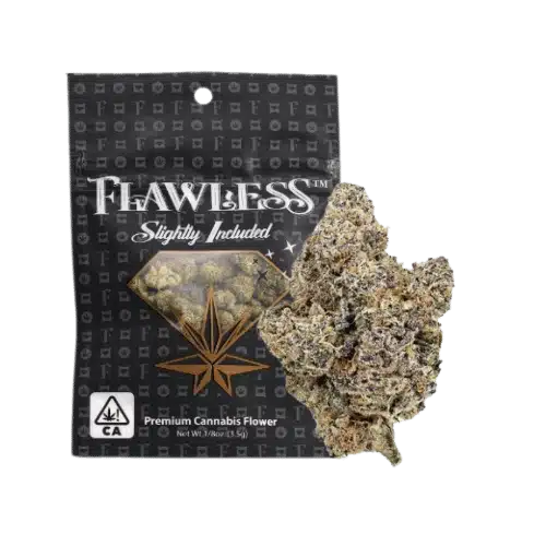 Flawless Melon Gushers 7g Premium Indoor Smalls Flower, premium hybrid available for delivery in Sacramento via Cannagram.