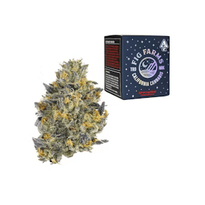 Red Bubblegum hybrid cannabis flower by Fig Farms, premium indoor 3.5g THC 30.0%, premium cannabis product delivery in Sacramento, Roseville, Citrus Heights.